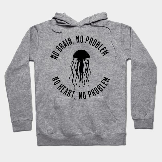 Jellyfish Hoodie by valentinahramov